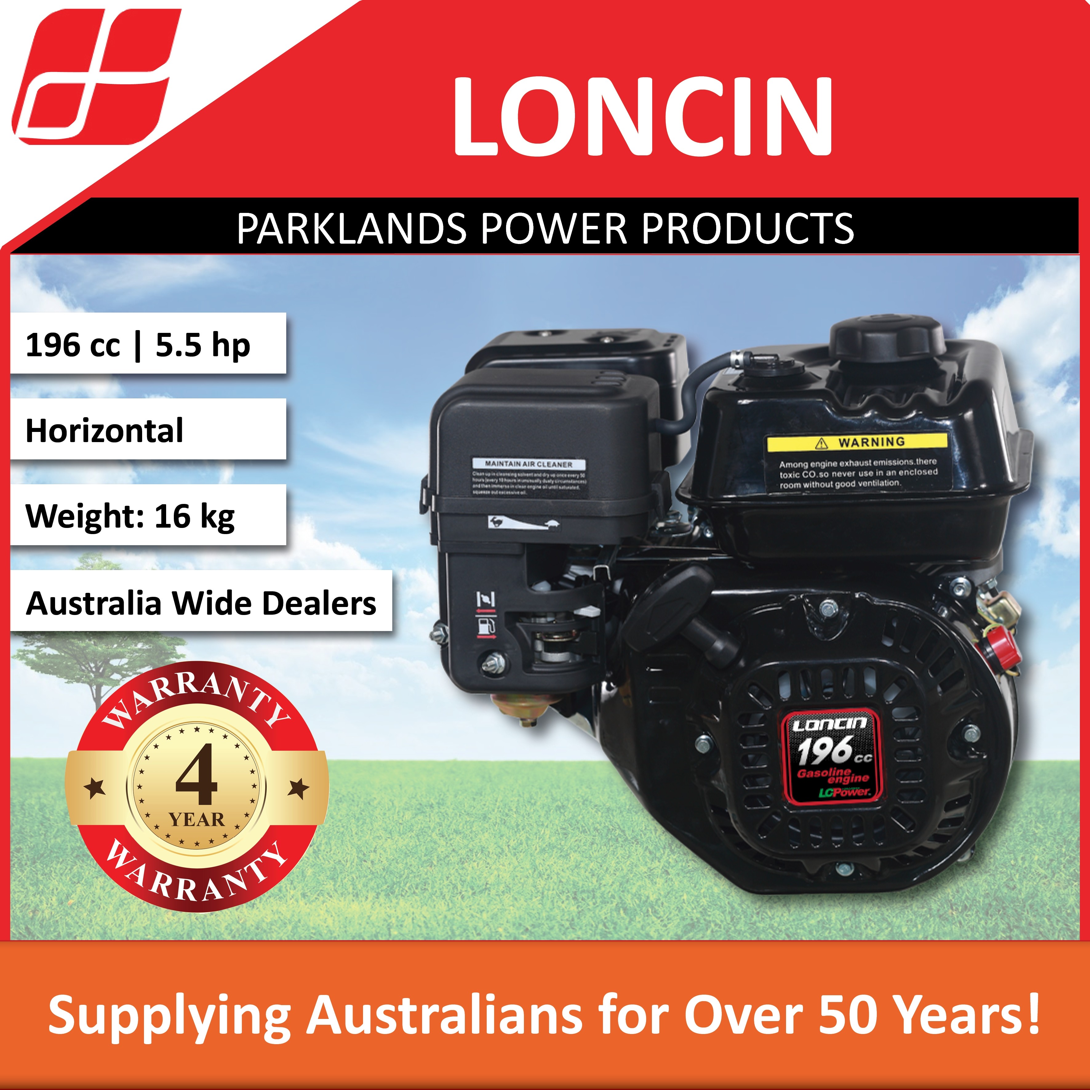 Loncin engines in usa